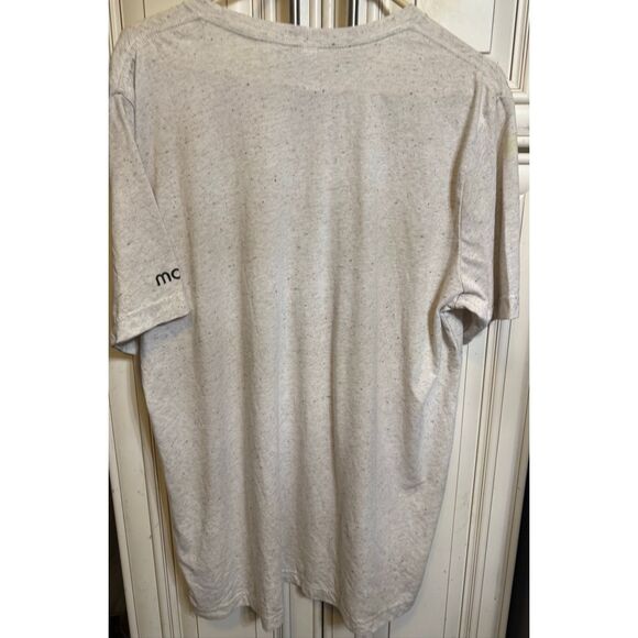 Bella + Canvas Men's Portland Trail Blazers 2023-24 Inked Rose City Tee Cream XL - Picture 7 of 10